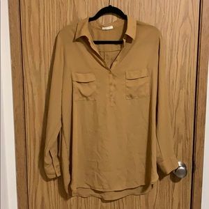 MUSTARD YELLOW BLOUSE